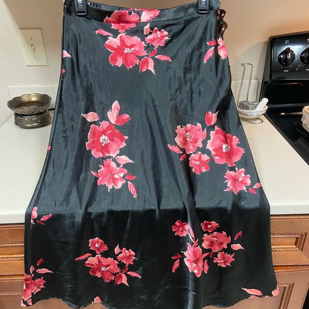 Midi Floral Skirt